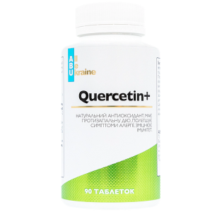 Кверцетин Quercetin+ ABU, 90 таблеток