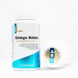 Гінкго Білоба Ginkgo Biloba ABU, 60 таблеток