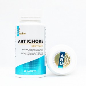 Комплекс для печінки з артишоком Artichoke Extract+ ABU, 60 капсул